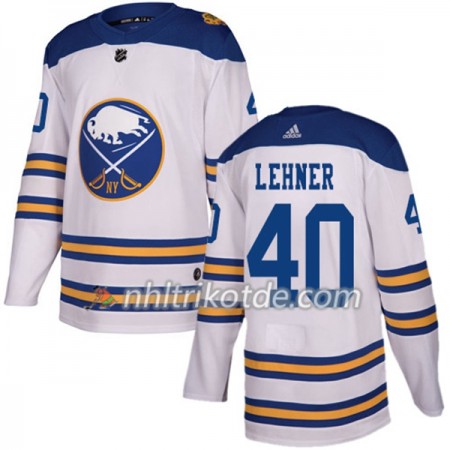 Buffalo Sabres Trikot Robin Lehner 40 2018 Winter Classic Adidas Weiß Authentic - Herren Buffalo Sabres Trikot Robin Lehner 40 2018 Winter Classic Adidas Weiß Authentic - Herren